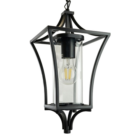 Светильник садово-парковый Feron PL735 на цепочке 60W E27 230V, черный - фото