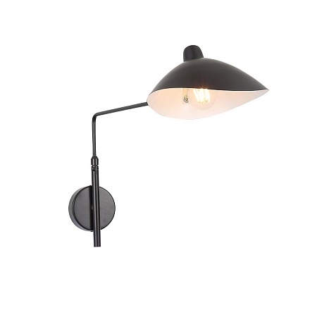 Бра ST-Luce Черный/Черный, Белый E27 1*60W SL305.401.01 - фото