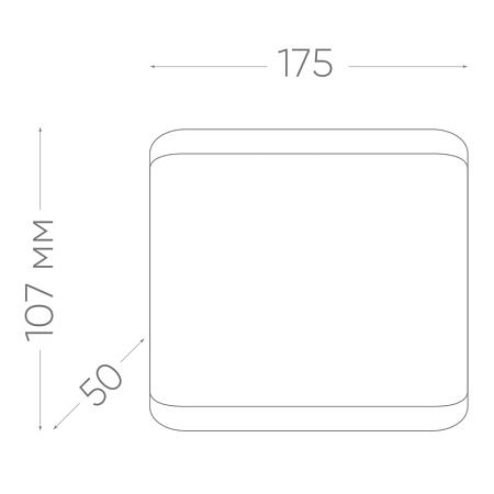 Светильник уличный светодиодный Feron DH010, 2*6W, 840Lm, 4000K, черный - фото
