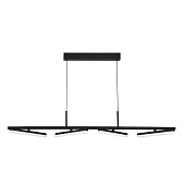 Светильник подвесной ST-Luce черный/прозрачный LED 1*32W 4000K SL1018.403.04