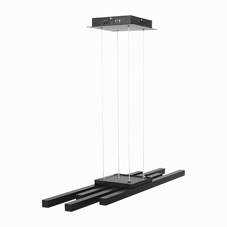 Люстра подвесная ST-Luce Черный/Белый,Черный LED 1*38W 3000K/4000K/6000K SL933.403.04 - фото