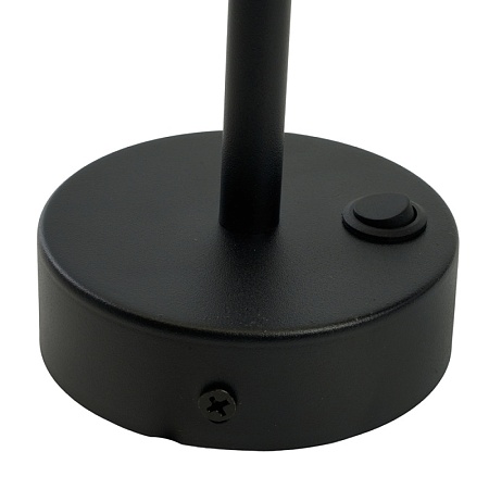 Светильник настенный  Feron HL4600 OPAL 12W, 230V, GX53, черный - фото