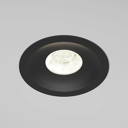 Светильник встраиваемый светодиодный Combi 15W 4000K черный 25068/LED Elektrostandard - фото