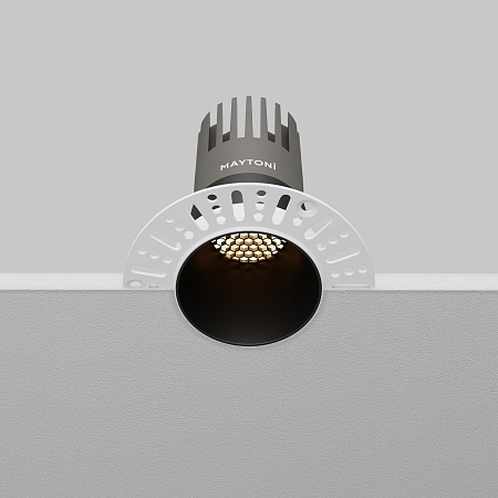 Встраиваемый светильник Technical DL120-10W-3K-TRS-B - фото