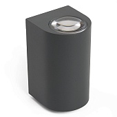 Светильник уличный светодиодный Feron DH053, 2*5W, 800Lm, 4000K, серый