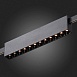 Магнитный трековый светильник FARM Черный LED 1*12W 3000K 609Lm Ra90 40 IP20 L232xW24xH ST816.406.12 - фото