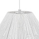 Светильник подвесной белый/белый E27 1*40W SLE6025-503-01 - фото
