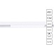 Магнитный трековый светильник Arte Lamp LINEA A4662PL-1WH - фото