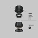Встраиваемый светильник Technical Wise DL057-10W3K-B - фото