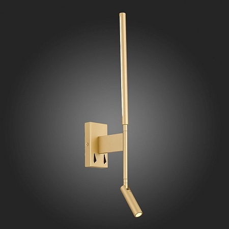 Светильник настенный ST-Luce Матовое золото/Белый LED 2*6+3W 3200K SL1580.201.02 - фото