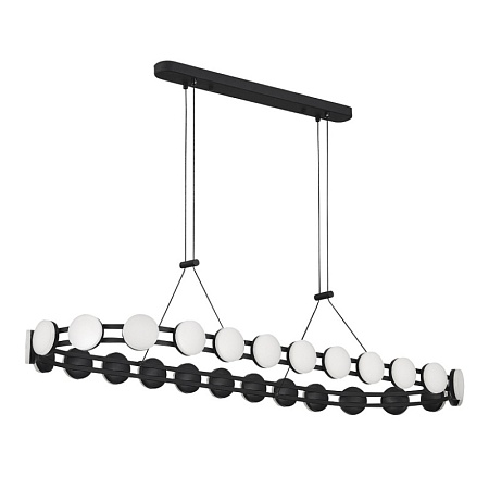 Светильник подвесной ST-Luce черный/белый LED 1*50W 4000K SL6610.403.26 - фото