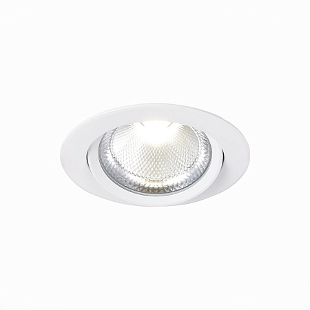 Св-к встр. Белый LED 1*24W 3000K 1 800Lm Ra80 36° IP20 D138xH88 220-240V ST211.538.24.36 - фото