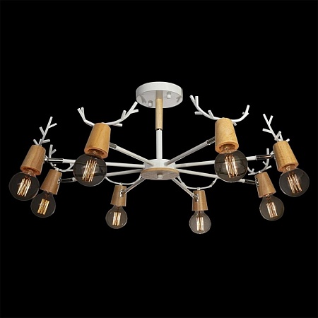 10024/8 White Люстра на штанге LOFT IT Sven - фото