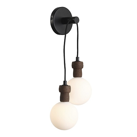 Светильник настенный ST-Luce Черный/Белый G9 2*5W 4000K SL6226.411.02 - фото