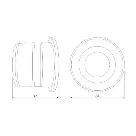 Подсветка для лестниц и дорожек MRL LED 1108 белый Elektrostandard - фото