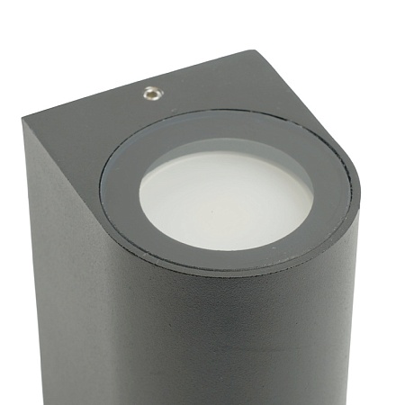 Светильник садово-парковый Feron DH023,на стену, GU10 MR11 230V, серый - фото