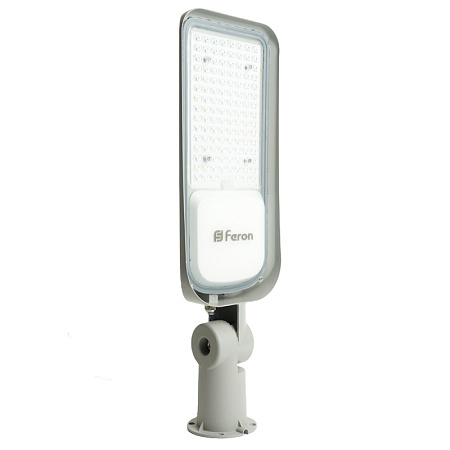 Светодиодный уличный консольный светильник Feron SP3060 80W 6400K 100-265V/50Hz, серый - фото