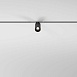 Mini Magnetic Трековый поворотный светильник 3W 3000K черный 85200/01 - фото