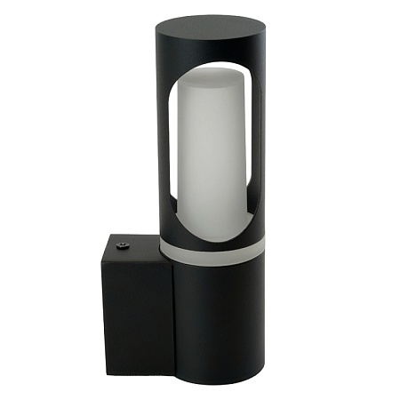 Светильник садово-парковый Feron DH1101 15W, на стену вверх, GU10 230V, черный - фото