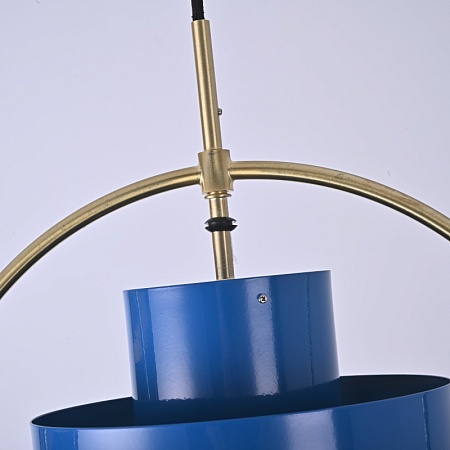 Люстра Louis Weisdorff Multi-Lite Pendant Blue Imperiumloft 123427-22 - фото