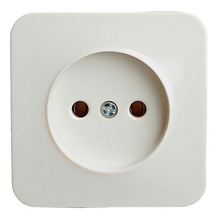 Розетка RJ-45 открытой установки, STEKKER, серия София, 1-местная, белый, MST00-20-01 - фото