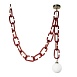 10128C Red Подвесной светильник LOFT IT Chain - фото