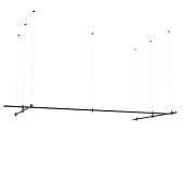 Готовая конструкция для модульных светильников FARM без светильников, без блока питани ST8054.421.27