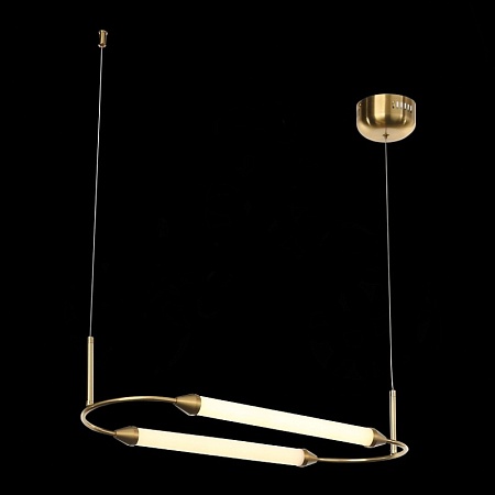 Подвес ST-Luce Латунь/Белый LED 2*10W 3000K SL6004.313.02 - фото