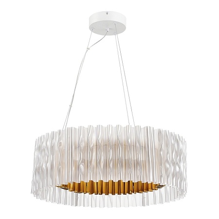 Светильник подвесной ST-Luce Золотистый/Прозрачный LED 1*64W SL6012.203.01 - фото