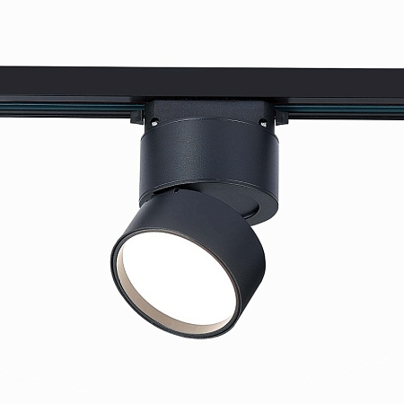 Св-к трек. Черный LED 1*9W 4000K 720Lm Ra>90 120° IP20 D85xH122 170-240VV ST651.446.09 - фото