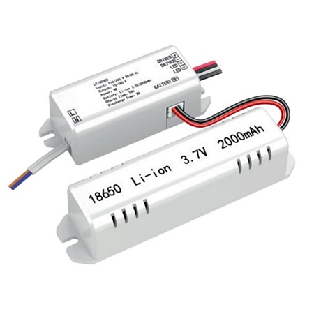 Блок аварийного питания для светильников Feron.One EK51 до 50W подключение "в разрыв" внеш. АКБ - фото