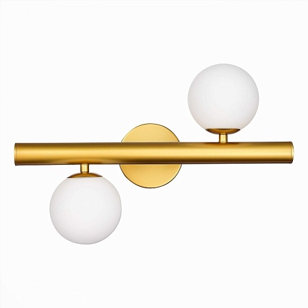 Бра ST-Luce Золотистый/Белый G9 2*5W SL1185.201.02 - фото