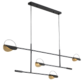 Люстра Bolia Leaves Pendant Black Imperiumloft 144122-22