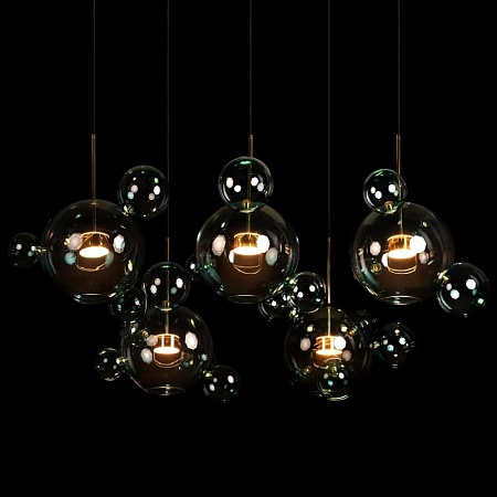 2027-S5 Blue Подвесной светильник LOFT IT Bolle - фото