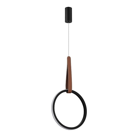 Светильник подвесной ST-Luce Черный/Черный, Терракотовый LED 1*12W 4000K SL6131.403.12 - фото