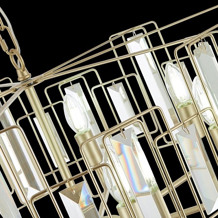 Светильник подвесной Шампань/Прозрачный E14 7*40W SLE103403-07 - фото