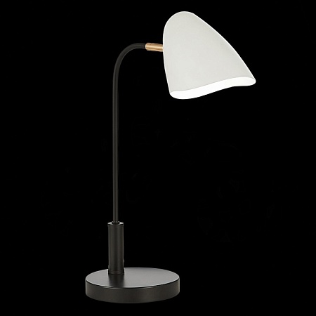 Прикроватная лампа Черный, Золотой/Белый E14 1*40W SLE103604-01 - фото