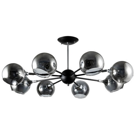 Потолочная люстра Arte Lamp LAGOS A2708PL-8BK - фото