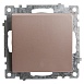 Переключатель1-клавишный (механизм), STEKKER GLS10-7105-02, 250V, 10А, серия Катрин, шампань - фото