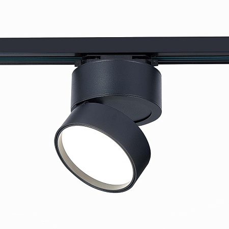 Св-к трек. Черный LED 1*14W 4000K 1 100Lm Ra>90 120° IP20 D104xH128 170-240VV ST651.446.14 - фото