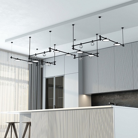 Esthetic Magnetic Трековый светильник 3W 3000K (чёрный) 85119/01 - фото