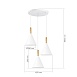 Светильник подвесной Белый/Белый E27 3*40W SLE1255-513-03 - фото
