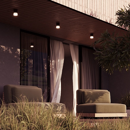 Потолочный светильник Outdoor O499CL-L10B3K - фото