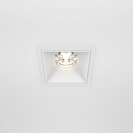 Встраиваемый светильник Technical Alfa LED DL043-01-15W3K-D-SQ-W - фото