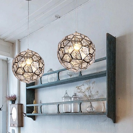 Люстра Etch Web Gold Imperiumloft 73597-22 - фото