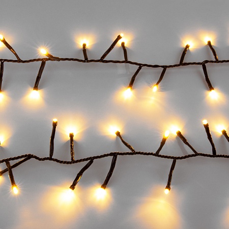 Гирлянда Eurosvet 400-004 теплый белый - фото