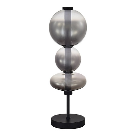 Прикроватная лампа ST-Luce Черный/Дымчато-Серый LED 1*18W 3000K SL6119.404.18 - фото