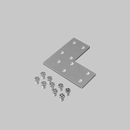 Крепеж для углового соединения накладного шинопровода Exility - фото