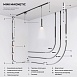 Шинопровод накладной Ø 900 мм Mini Magnetic 85182/00 - фото