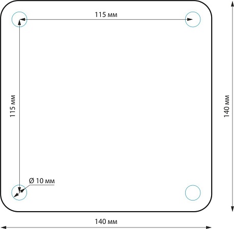 Ландшафтный светильник 1550 Techno черный IP54 1550 Techno черный - фото